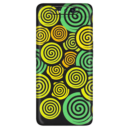 Samsung A/S Series Phone Skins (All Models) - Crazy Spiral - Matte Finish (M-91) Samsung Galaxy A80