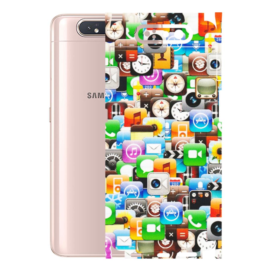 Samsung A/S Series Phone Skins (All Models) - All Apple Icons - Matte Finish (M-93) Samsung Galaxy A80