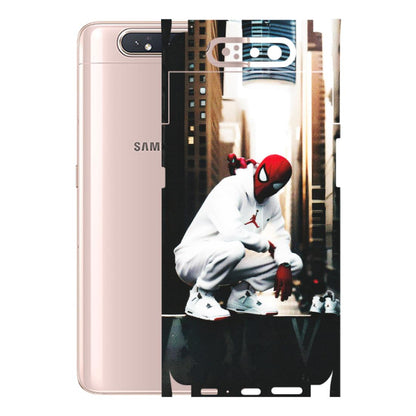 Samsung A/S Series Phone Skins (All Models) - Sportsman Spider Man - Matte Finish (M-94) Samsung Galaxy A80