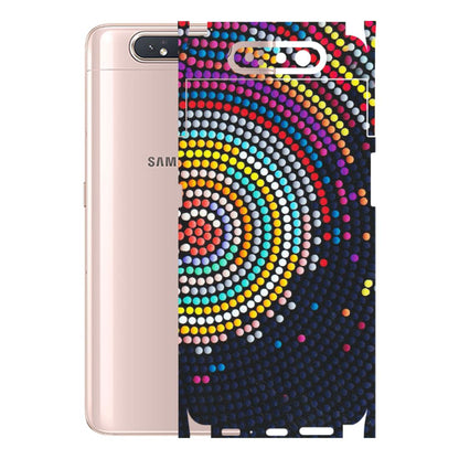 Samsung A/S Series Phone Skins (All Models) - Rainbow Dot Mandala - Matte Finish (M-97) Samsung Galaxy A80