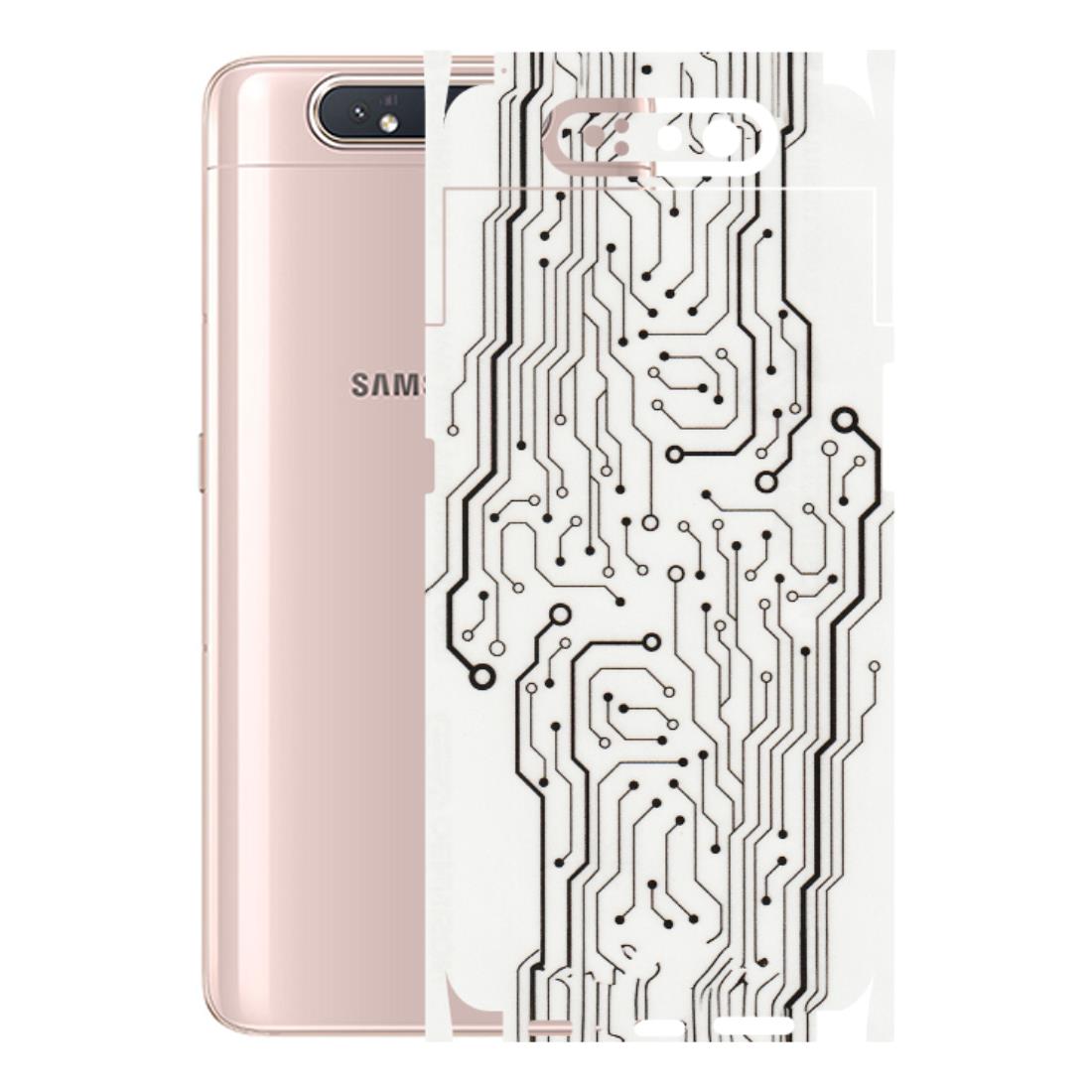 Samsung A/S Series Phone Skins (All Models) - Tech Circuits - Transparent Finish (T-03) Samsung Galaxy A80
