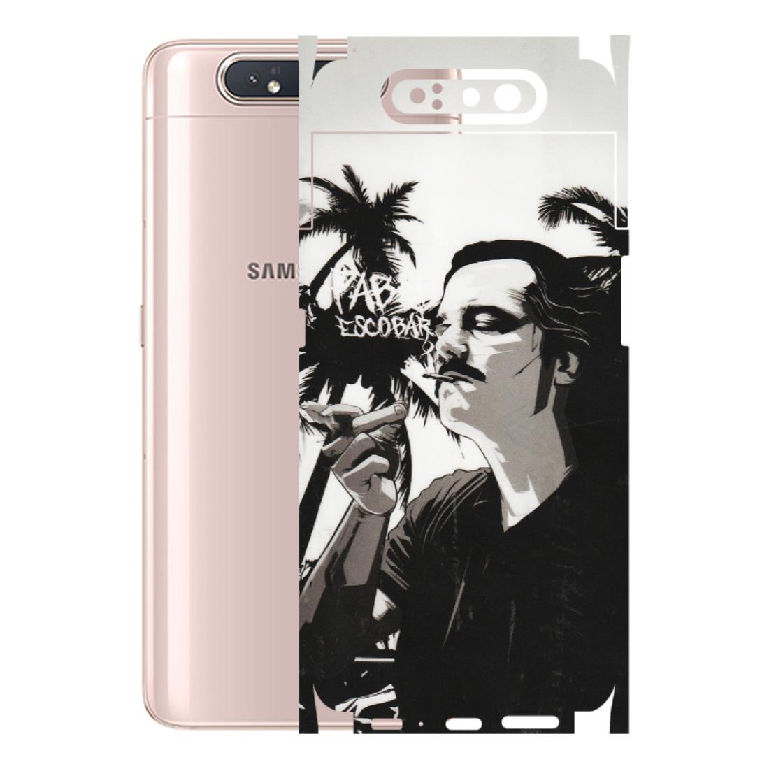 Samsung A/S Series Phone Skins (All Models) - Pab Escobar - Transparent Finish (T-05) Samsung Galaxy A80