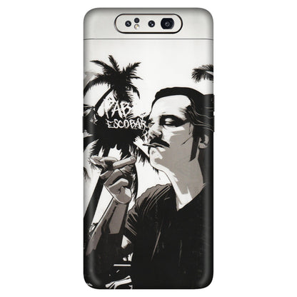 Samsung A/S Series Phone Skins (All Models) - Pab Escobar - Transparent Finish (T-05) Samsung Galaxy A80
