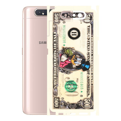 Samsung A/S Series Phone Skins (All Models) - Five Hundred Dollar Duck - Transparent Finish (T-15) Samsung Galaxy A80