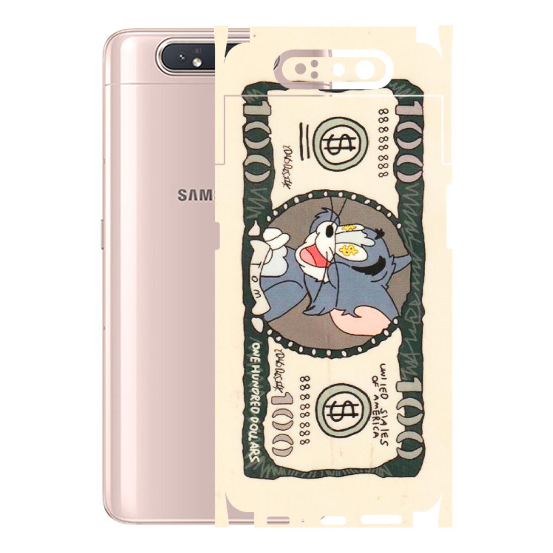 Samsung A/S Series Phone Skins (All Models) - One Hundred Dollar Tom - Transparent Finish (T-16) Samsung Galaxy A80