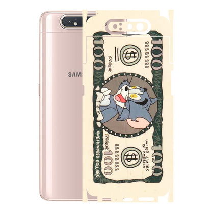 Samsung A/S Series Phone Skins (All Models) - One Hundred Dollar Tom - Transparent Finish (T-16) Samsung Galaxy A80