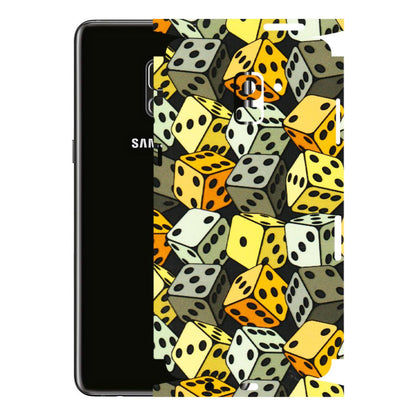 Samsung A/S Series Phone Skins (All Models) - Dices Of Life - 3D Embossed Finish (L-04) Samsung Galaxy A8 Plus