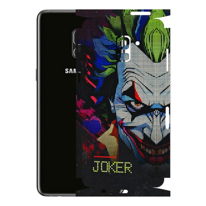 Samsung A/S Series Phone Skins (All Models) - Joker Dot Matrix - 3D Embossed Finish (L-08) Samsung Galaxy A8 Plus