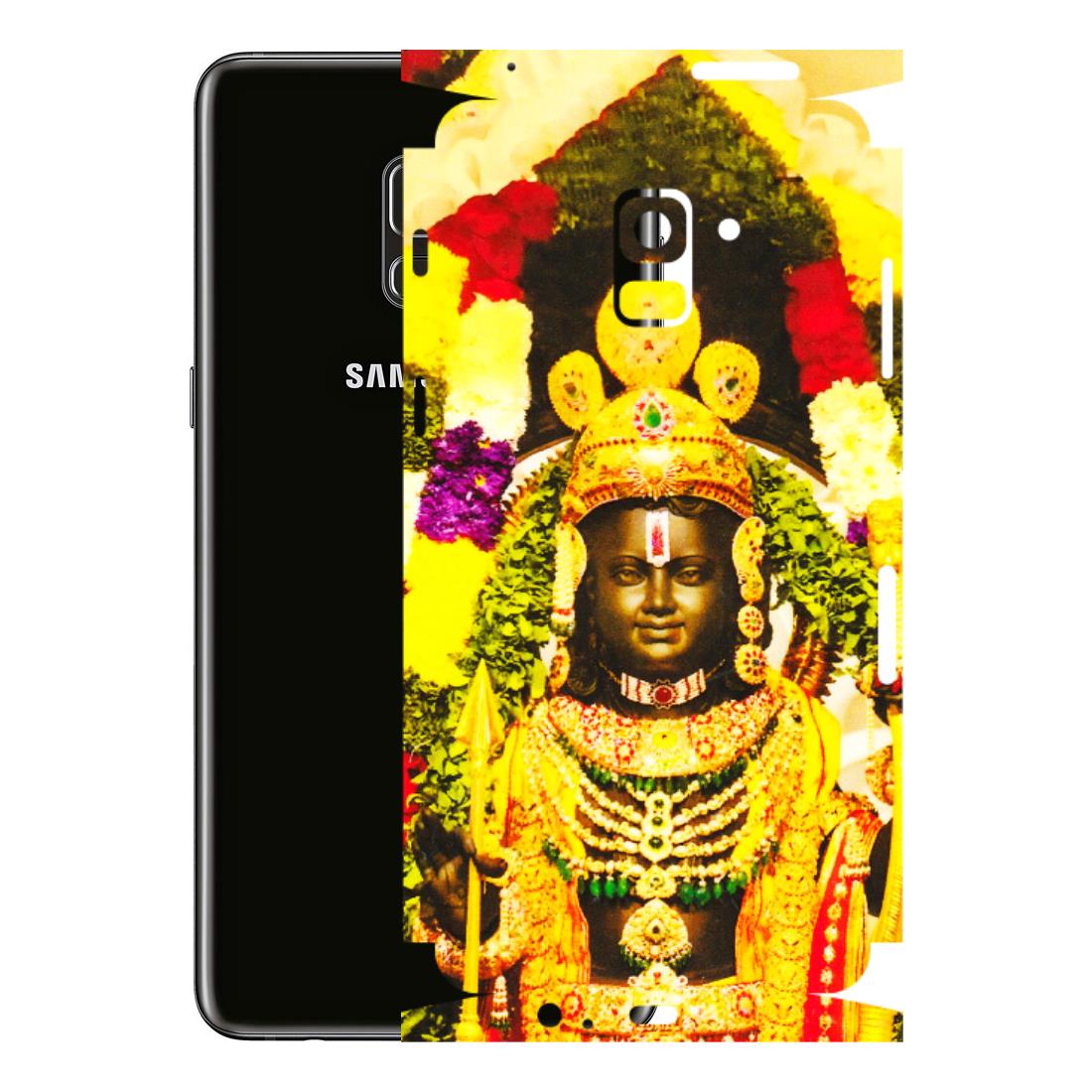 Samsung A/S Series Phone Skins (All Models) - Ram Lalla Ayodhya - 3D Embossed Finish (L-103) Samsung Galaxy A8 Plus