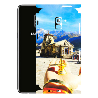 Samsung A/S Series Phone Skins (All Models) - Beauty of Kedarnath - 3D Embossed Finish (L-108) Samsung Galaxy A8 Plus