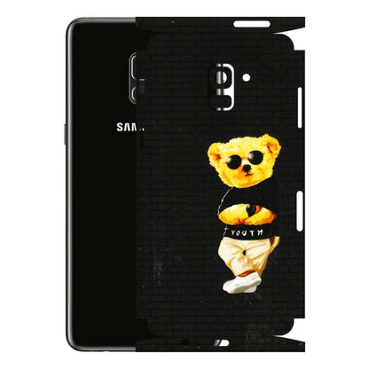 Samsung A/S Series Phone Skins (All Models) - Classy Teddy Bear - 3D Embossed Finish (L-116) Samsung Galaxy A8 Plus