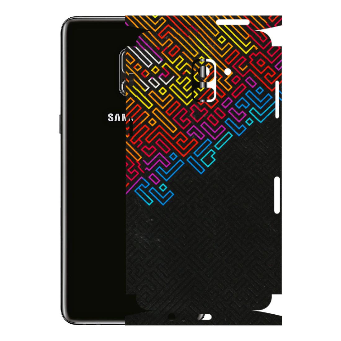Samsung A/S Series Phone Skins (All Models) - Dotme Pattern Art - 3D Embossed Finish (L-121) Samsung Galaxy A8 Plus