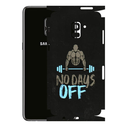 Samsung A/S Series Phone Skins (All Models) - Gym Lover - 3D Embossed Finish (L-127) Samsung Galaxy A8 Plus