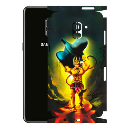 Samsung A/S Series Phone Skins (All Models) - Hanuman Ji - 3D Embossed Finish (L-128) Samsung Galaxy A8 Plus