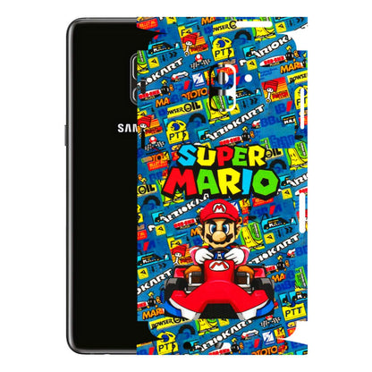 Samsung A/S Series Phone Skins (All Models) - Super Mario Kart - 3D Embossed Finish (L-140) Samsung Galaxy A8 Plus