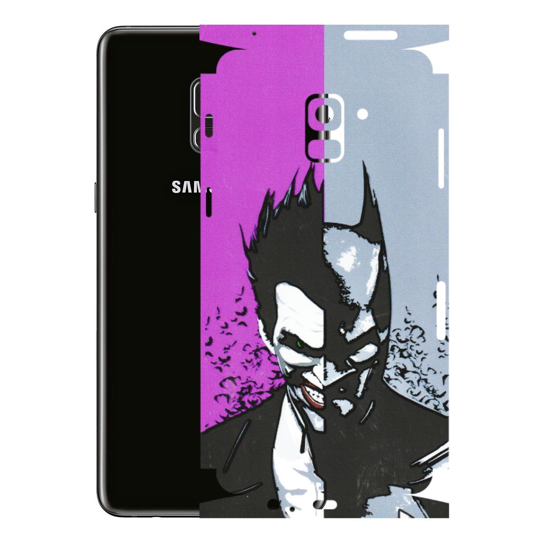 Samsung A/S Series Phone Skins (All Models) - Batman & Joker - 3D Embossed Finish (L-143) Samsung Galaxy A8 Plus