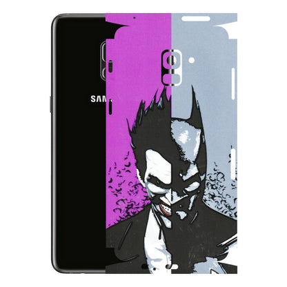 Samsung A/S Series Phone Skins (All Models) - Batman & Joker - 3D Embossed Finish (L-143) Samsung Galaxy A8 Plus
