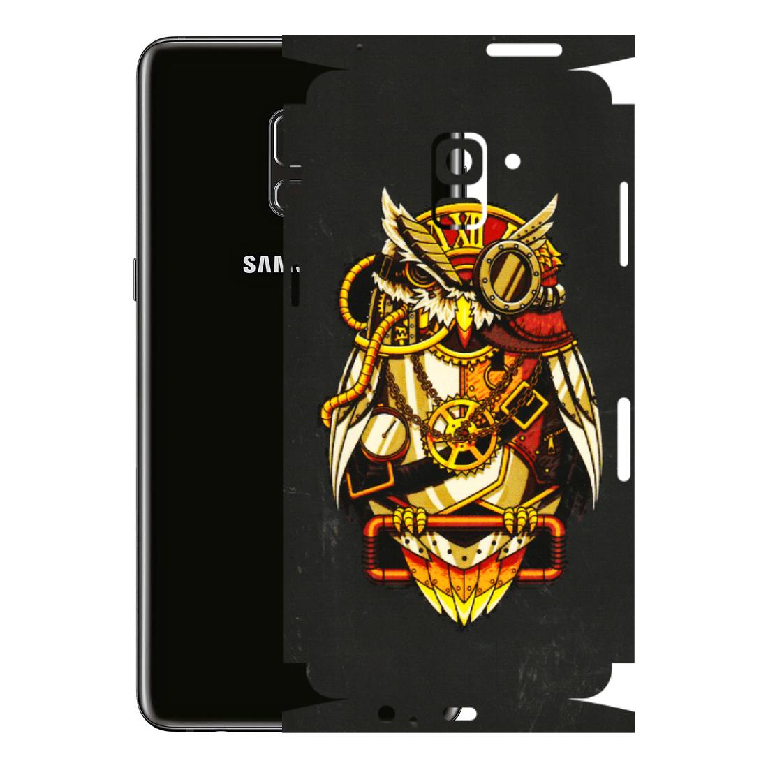 Samsung A/S Series Phone Skins (All Models) - Classy Smart Owl - 3D Embossed Finish (L-144) Samsung Galaxy A8 Plus
