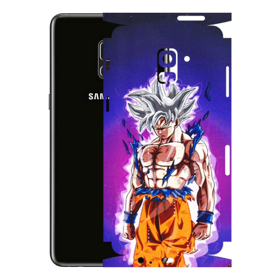 Samsung A/S Series Phone Skins (All Models) - Goku Purple Anime - 3D Embossed Finish (L-147) Samsung Galaxy A8 Plus