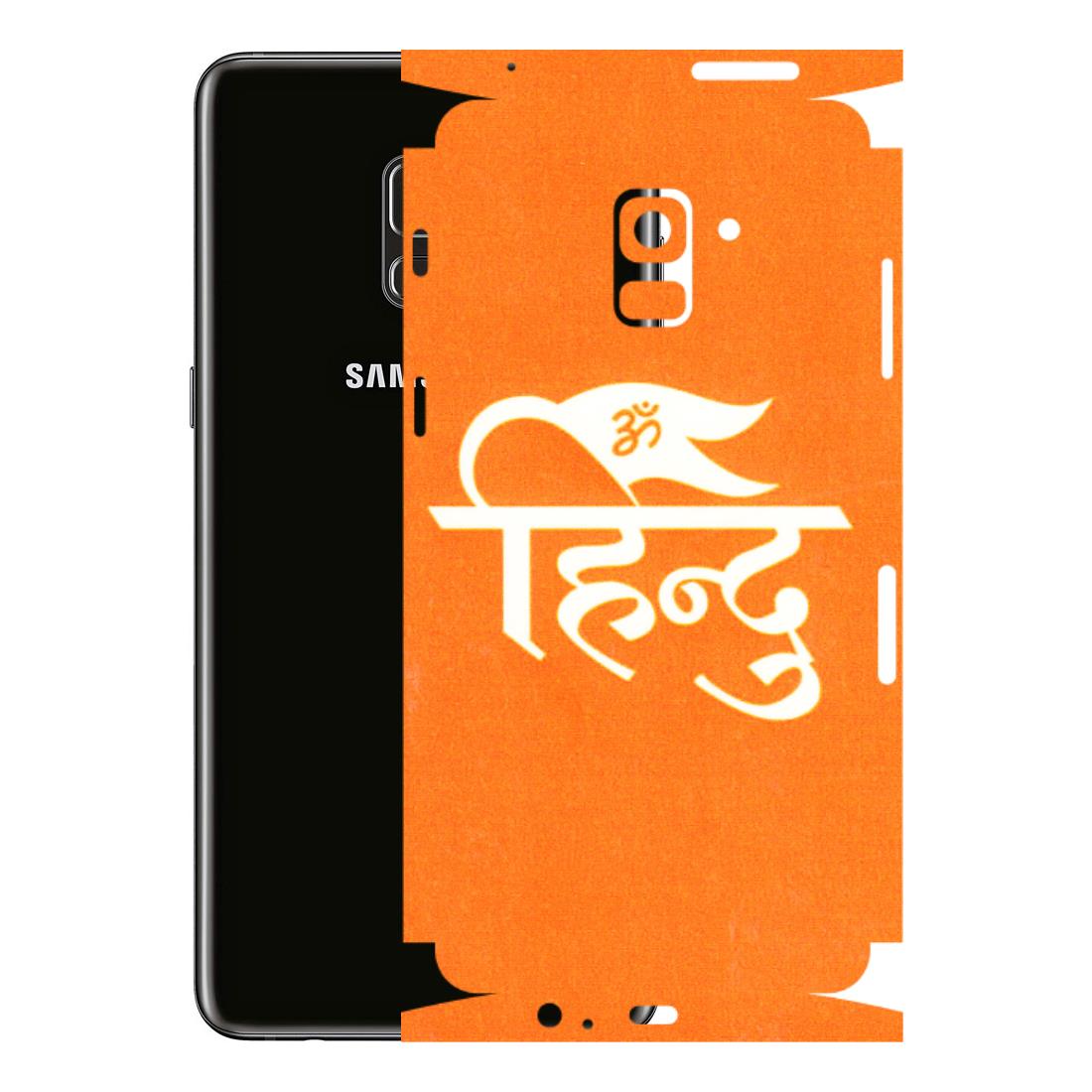 Samsung A/S Series Phone Skins (All Models) - Hindu Kesari - 3D Embossed Finish (L-154) Samsung Galaxy A8 Plus
