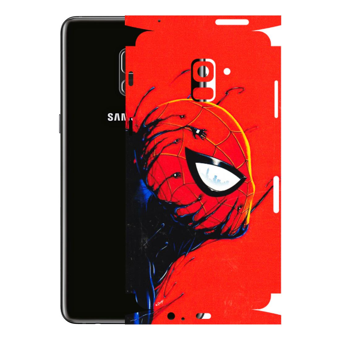 Samsung A/S Series Phone Skins (All Models) - Spiderman Face Venom - 3D Embossed Finish (L-165) Samsung Galaxy A8 Plus