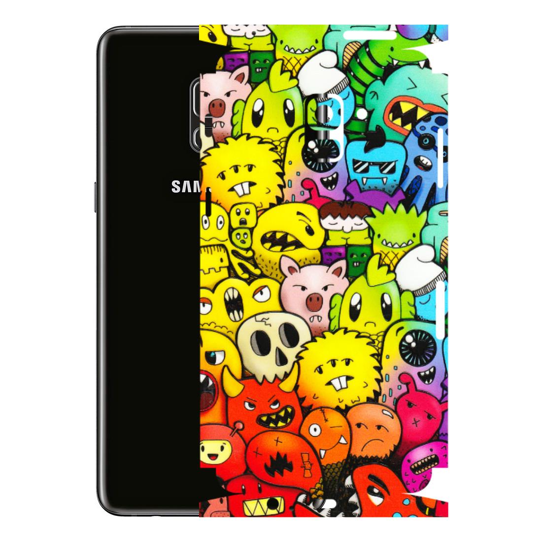 Samsung A/S Series Phone Skins (All Models) - Angry Funkies - 3D Embossed Finish (L-169) Samsung Galaxy A8 Plus
