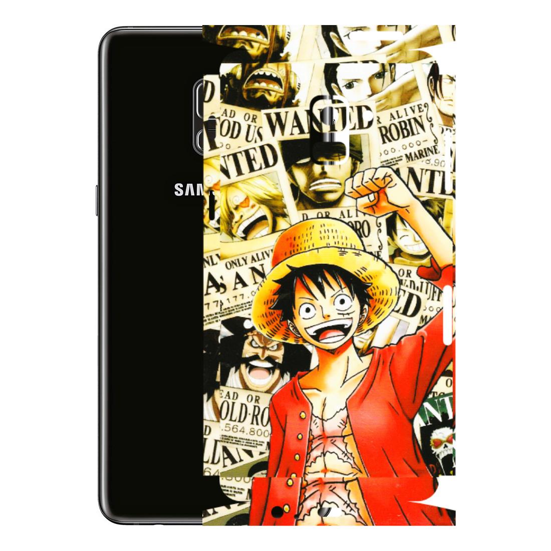 Samsung A/S Series Phone Skins (All Models) - Luffy Anime - 3D Embossed Finish (L-177) Samsung Galaxy A8 Plus