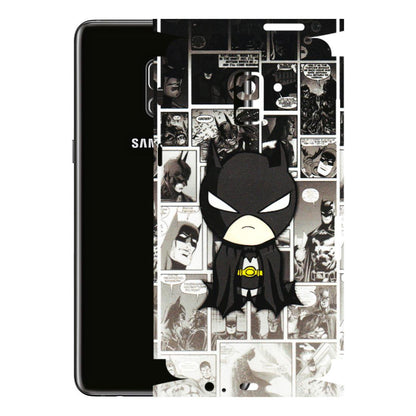Samsung A/S Series Phone Skins (All Models) - Toon Batman - 3D Embossed Finish (L-182) Samsung Galaxy A8 Plus