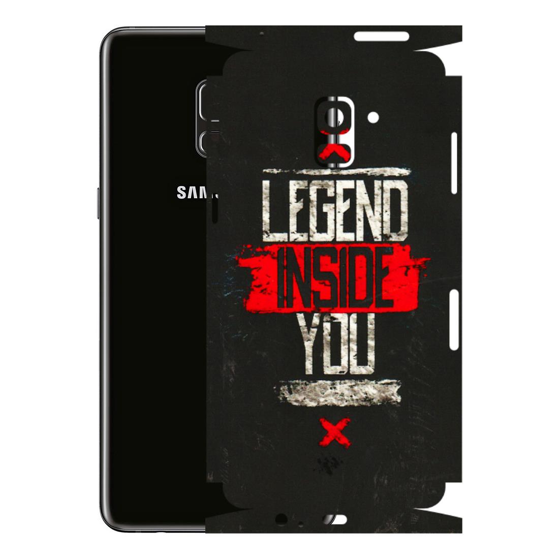 Samsung A/S Series Phone Skins (All Models) - Legend Inside You - 3D Embossed Finish (L-186) Samsung Galaxy A8 Plus