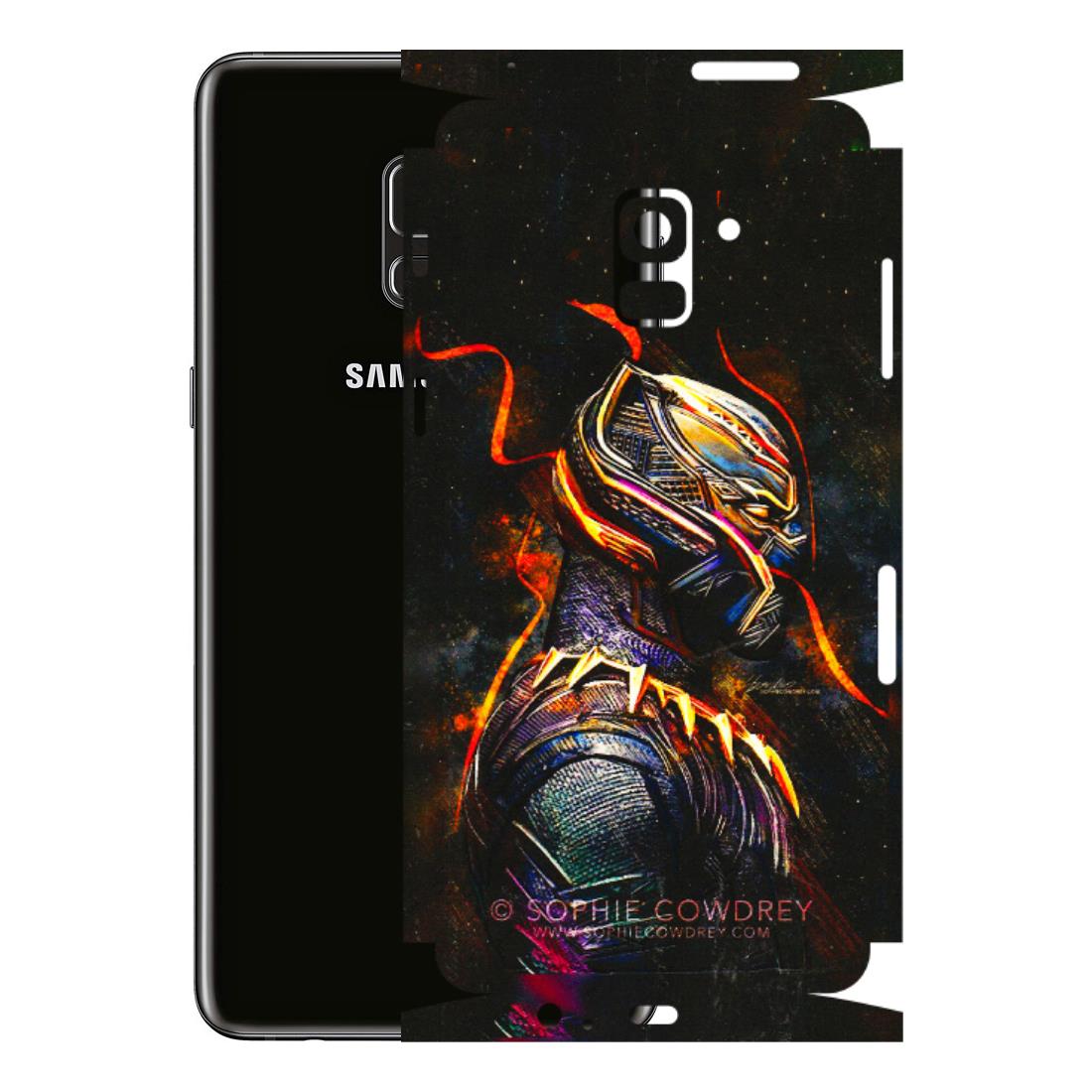 Samsung A/S Series Phone Skins (All Models) - Black Panther - 3D Embossed Finish (L-190) Samsung Galaxy A8 Plus