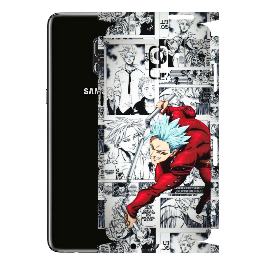 Samsung A/S Series Phone Skins (All Models) - Anime Comic - 3D Embossed Finish (L-192) Samsung Galaxy A8 Plus