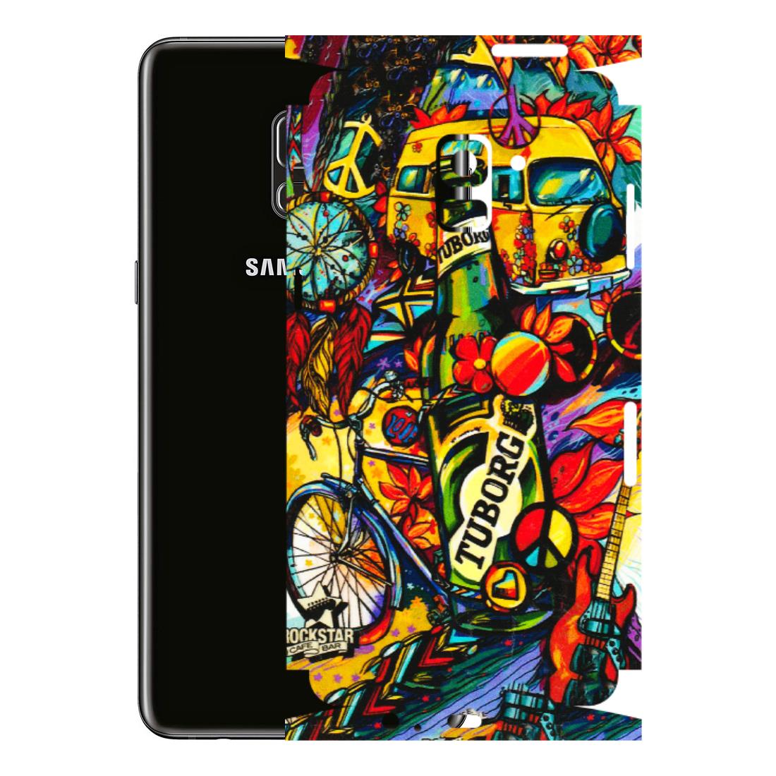 Samsung A/S Series Phone Skins (All Models) - Cool Beer Bottle - 3D Embossed Finish (L-193) Samsung Galaxy A8 Plus