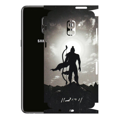Samsung A/S Series Phone Skins (All Models) - Jai Siya Ram - 3D Embossed Finish (L-200) Samsung Galaxy A8 Plus