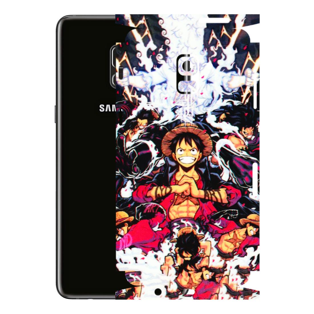 Samsung A/S Series Phone Skins (All Models) - Luffy Anime Character - 3D Embossed Finish (L-203) Samsung Galaxy A8 Plus