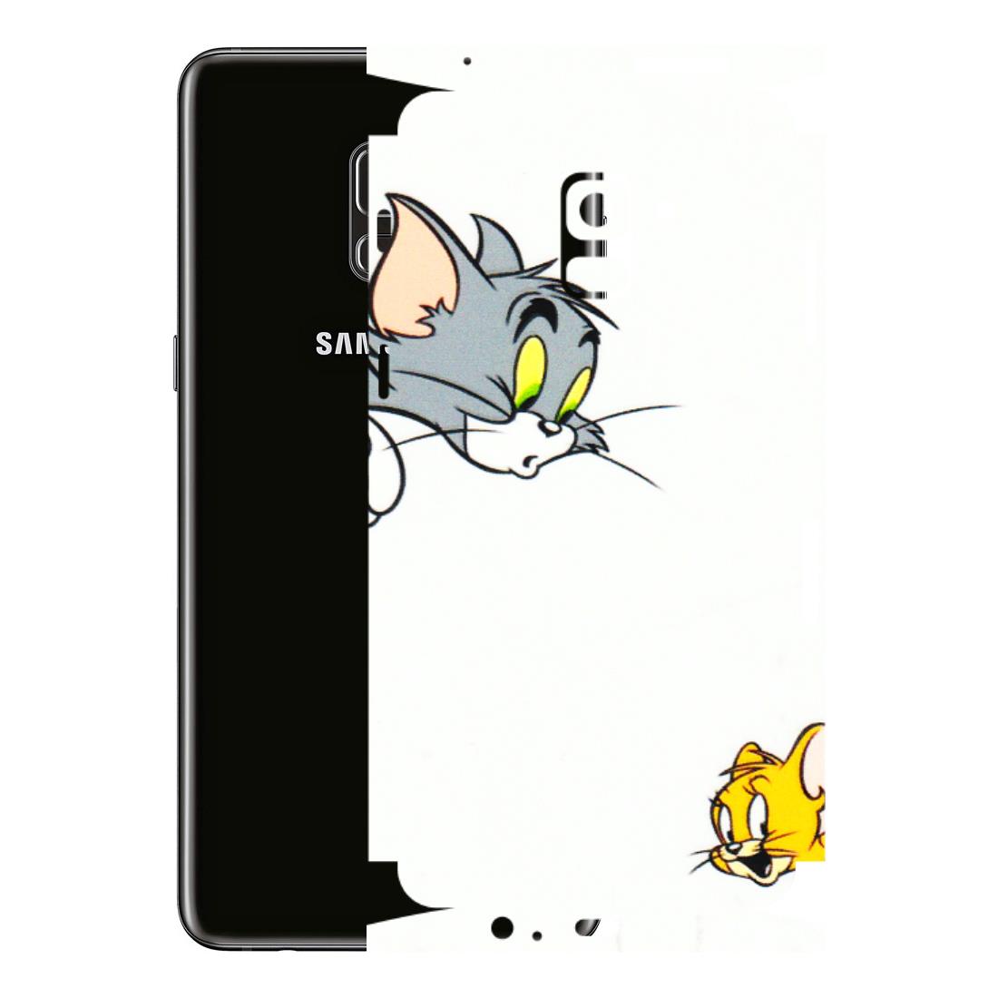 Samsung A/S Series Phone Skins (All Models) - Cute Tom And Jerry - 3D Embossed Finish (L-220) Samsung Galaxy A8 Plus