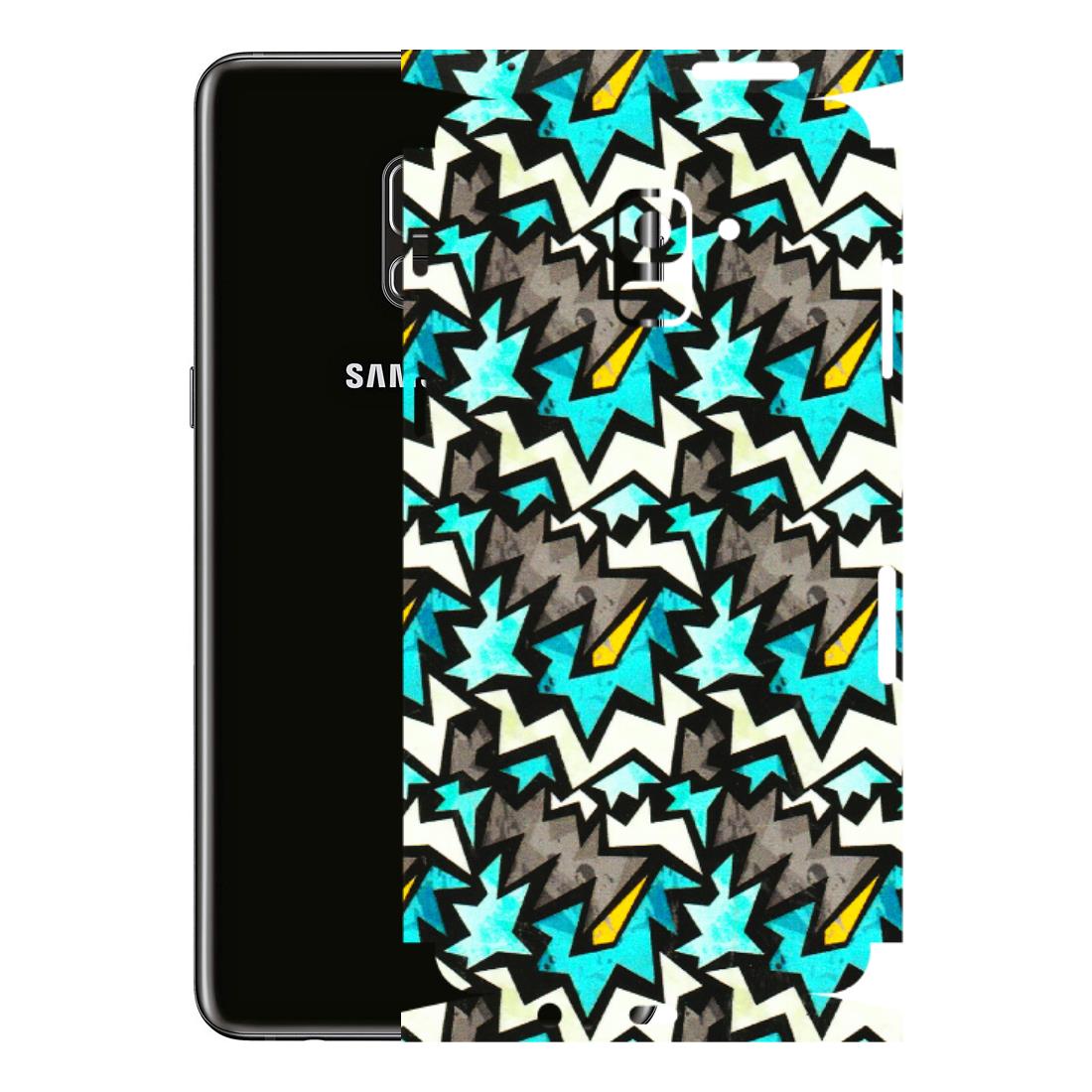 Samsung A/S Series Phone Skins (All Models) - Funky Zig Zag - 3D Embossed Finish (L-223) Samsung Galaxy A8 Plus