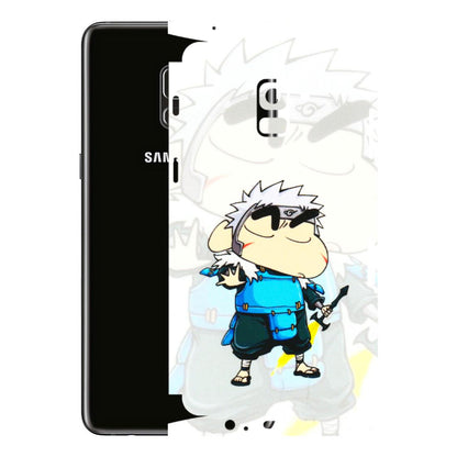 Samsung A/S Series Phone Skins (All Models) - Angry Young Shinchan - 3D Embossed Finish (L-226) Samsung Galaxy A8 Plus