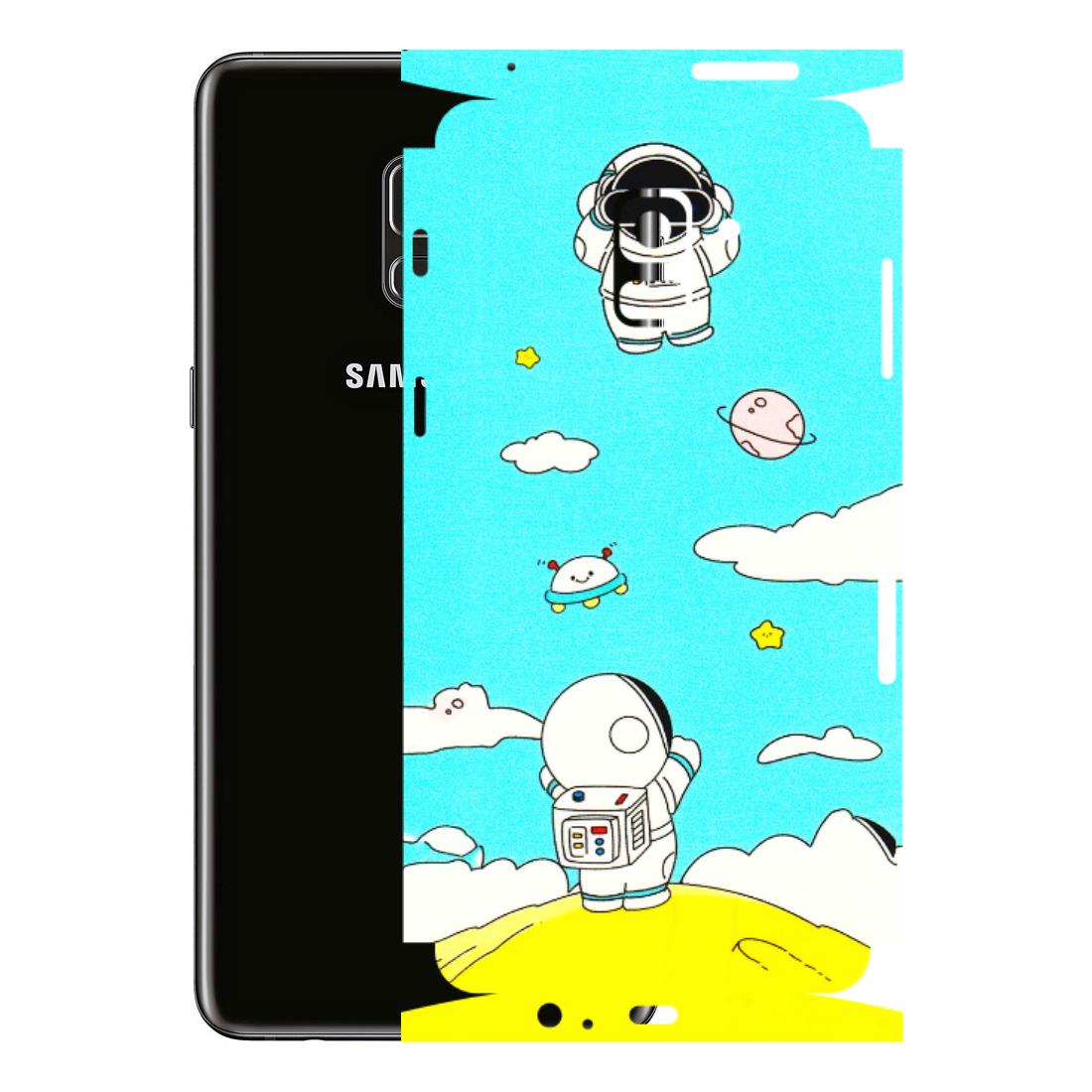 Samsung A/S Series Phone Skins (All Models) - Blue Skies Astro Float - 3D Embossed Finish (L-230) Samsung Galaxy A8 Plus