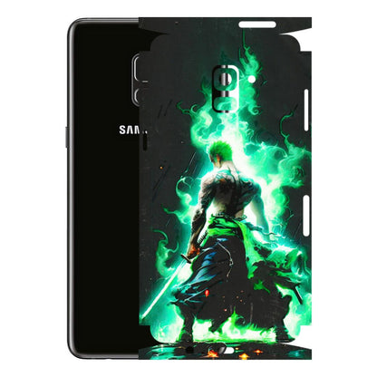 Samsung A/S Series Phone Skins (All Models) - Zoro Sword - 3D Embossed Finish (L-241) Samsung Galaxy A8 Plus