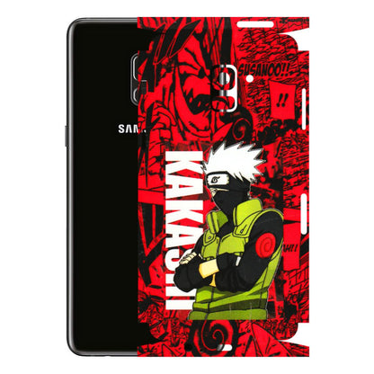 Samsung A/S Series Phone Skins (All Models) - Kakashi Red Anime - 3D Embossed Finish (L-251) Samsung Galaxy A8 Plus
