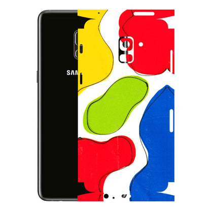 Samsung A/S Series Phone Skins (All Models) - RGB Colour Paint - 3D Embossed Finish (L-284) Samsung Galaxy A8 Plus