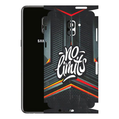 Samsung A/S Series Phone Skins (All Models) - No Limits - 3D Embossed Finish (L-286) Samsung Galaxy A8 Plus