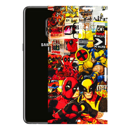 Samsung A/S Series Phone Skins (All Models) - Spidy Wolverine - 3D Embossed Finish (L-310) Samsung Galaxy A8 Plus