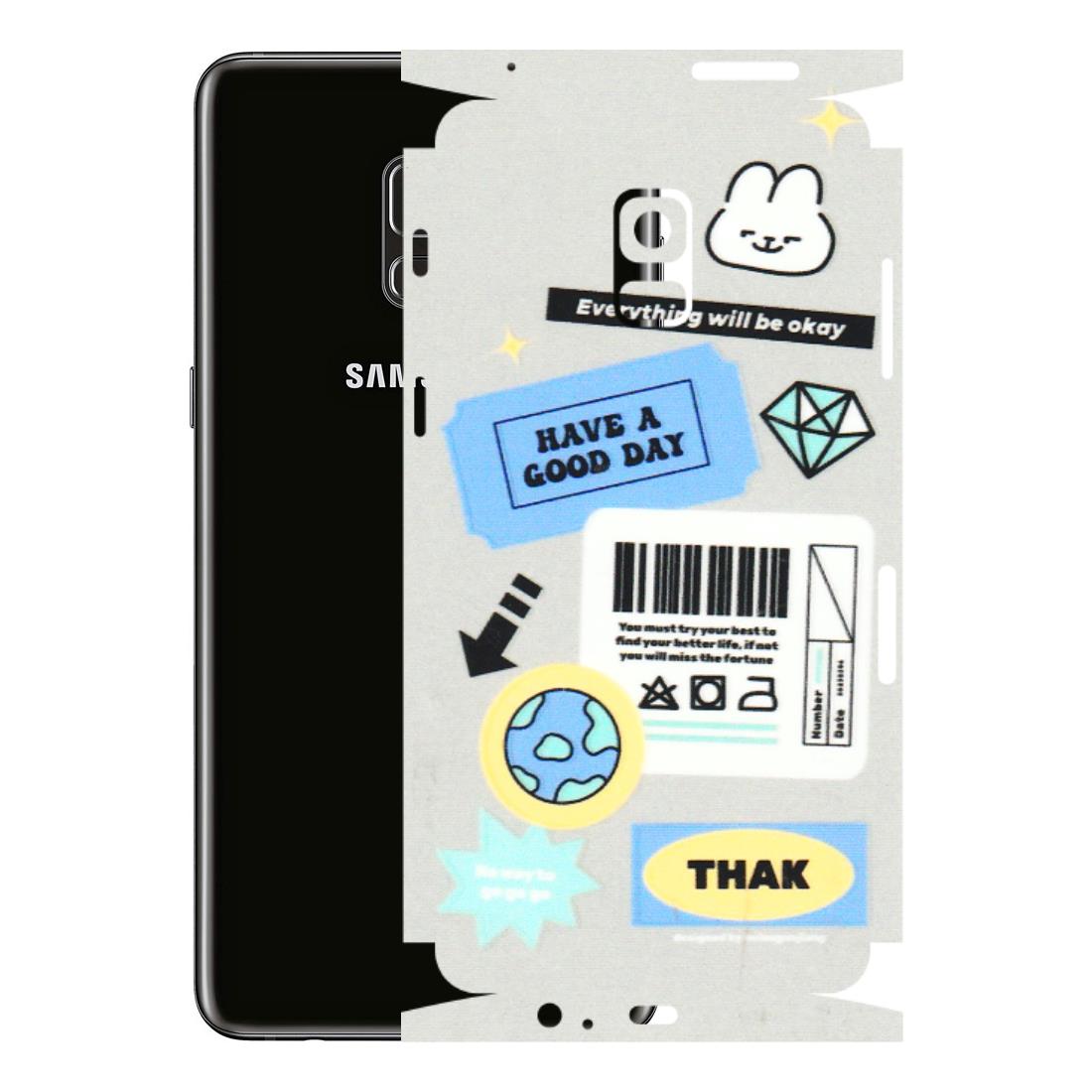 Samsung A/S Series Phone Skins (All Models) - Will Be Okay Design - 3D Embossed Finish (L-316) Samsung Galaxy A8 Plus