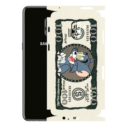 Samsung A/S Series Phone Skins (All Models) - Tom Hundred Dollar - 3D Embossed Finish (L-324) Samsung Galaxy A8 Plus