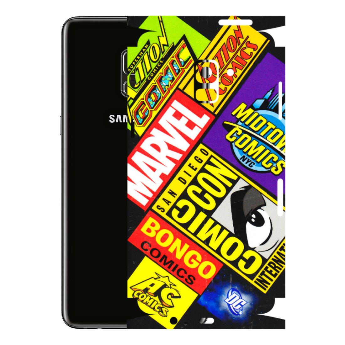 Samsung A/S Series Phone Skins (All Models) - Bongo Comic Con - 3D Embossed Finish (L-325) Samsung Galaxy A8 Plus