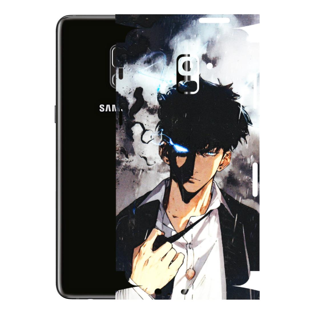 Samsung A/S Series Phone Skins (All Models) - Sung Jinwoo Manhwa Anime - 3D Embossed Finish (L-328) Samsung Galaxy A8 Plus