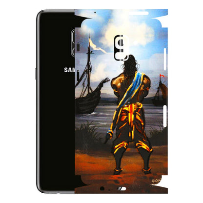 Samsung A/S Series Phone Skins (All Models) - Heavenly God Figure - 3D Embossed Finish (L-34) Samsung Galaxy A8 Plus