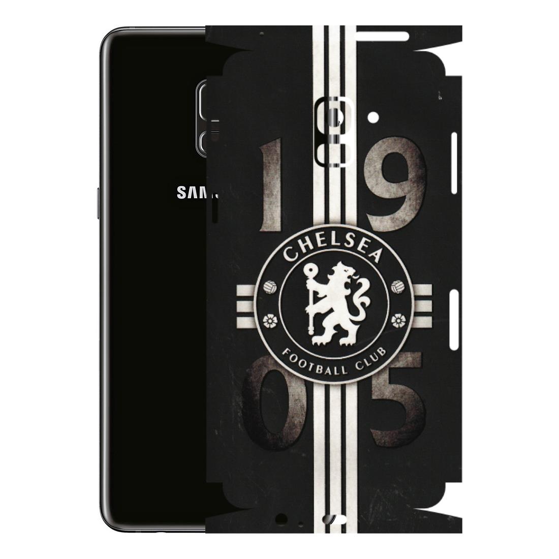 Samsung A/S Series Phone Skins (All Models) - Chelsea Fan Club - 3D Embossed Finish (L-36) Samsung Galaxy A8 Plus