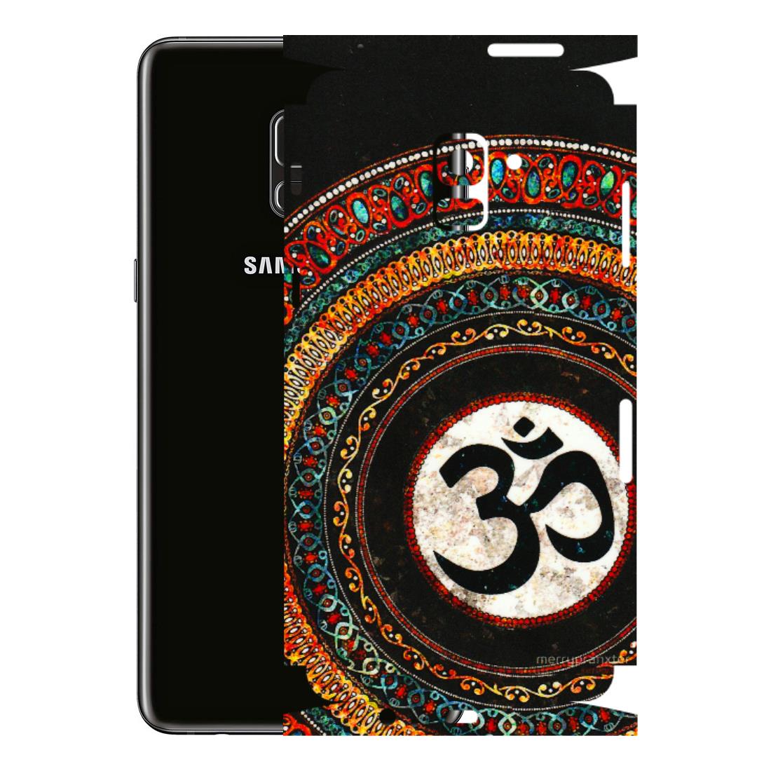 Samsung A/S Series Phone Skins (All Models) - Aum Chant Abstract - 3D Embossed Finish (L-42) Samsung Galaxy A8 Plus